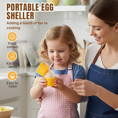 Egg opener, Upgrade Stainless Steel Egg Cutter Egg Cracker Tool Multifunctional Egg Cutter Multipack, 2026 New Egg Shell Separator for Raw Eggs Gadgets Cracker Tool (2, Pink)