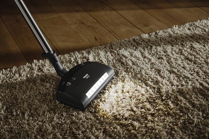 Miele Original SEB 236 Electro Premium Floorbrush, Motorized Extra-Wide Floorhead for Miele Vacuum Cleaners, Quick and Deep Cleaning of All Carpet Depths – 7311290