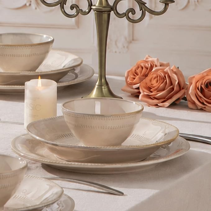 4-piece Ceramic Dinnerware Set