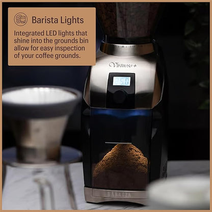 Baratza Virtuoso+ Coffee Grinder ZCG587BLK, Black