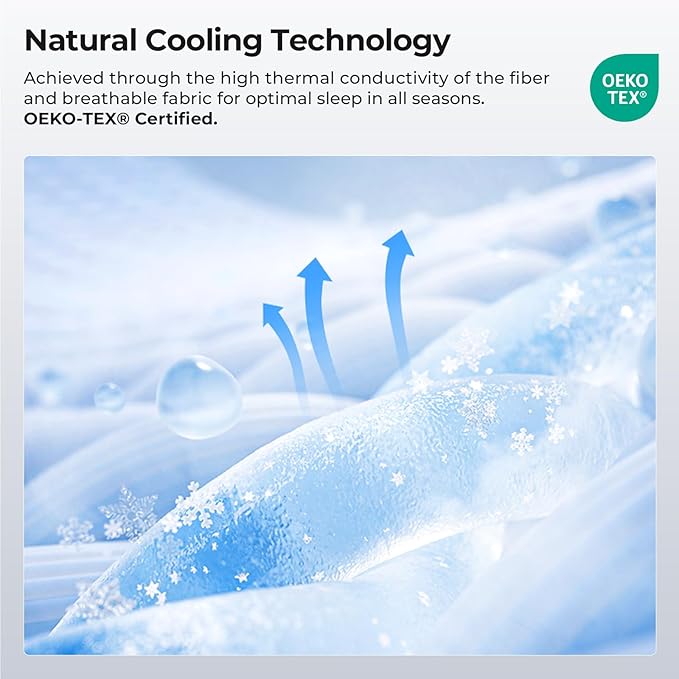 Cooling Mattress Topper King Size 3 Inch, Cooling Gel & Bamboo Charcoal Memory Foam Mattress Topper for Back Pain Relief, Firm Dual-Layer Foam Bed Pad with Removable Cover