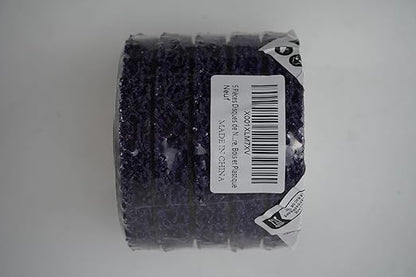 4 inch Stripping Discs Rust Remover Discs Remove Paint and Oxidation 5/8 inch Arbor Clean Discs Poly Strip Disc Angle Grinding Wheel - 5 Pack(Purple)