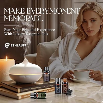 Hotel Diffuser Oils, Hotel Collection Diffuser Oil, Luxury Essential Oil Set for Diffuser, Soap & Candle Making Scents - My Way, Dream On, Cabana, 24k Magic, Black Velvet, Sweetest Taboo