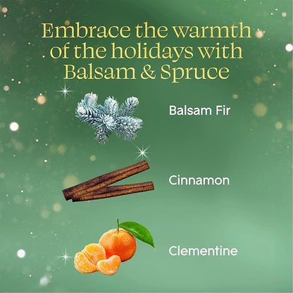 Glade Automatic Spray Refill, Balsam & Spruce, Scented Air Freshener for Home and Bathroom, 6.2 Oz
