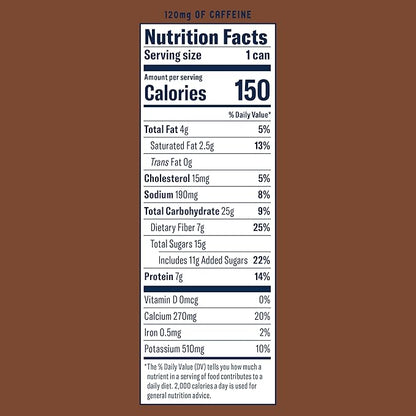 La Colombe Coffee, Mocha Draft Latte, 11 fl oz Cans (Pack of 12), Coffeehouse Quality Cold Brew, Specialty Grade Coffee Beans, Ready-to-Drink On-the-Go