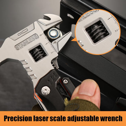 18 in 1 Multitool,Black,Professional Stainless Steel Multitool Pliers with Replaceable Alloy Steel Blades Wire Cutters,Bottle Opener,Apply to Survival,Camping & Hunting,for Father's Day gift