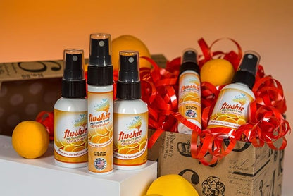 Flushie Pre-Toilet Sprays for Poop Travel Size Toiletries Bathroom Spray for Poop Spray for Toilet Deodorizer Traveling Essentials Poop deodorizer Poop Odor eliminator