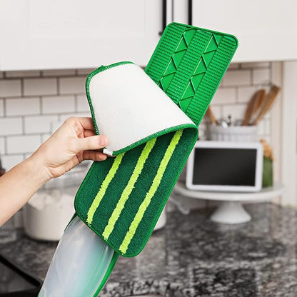Libman Freedom Spray Mop Refill | Microfiber | Household Essentials | Hardwood Floor Cleaner | Wall | Cleaning Supplies | Floor | Six Replacement Heads