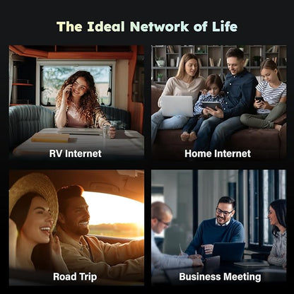 GlocalMe U3 4G LTE Mobile Hotspot Device with 10GB US/CA/MX Data 30 Days, Portable WiFi Hotspot for Travel in 200+ Countries, No SIM Card Needed, 10 Connected Devices, Pocket WiFi (U3 with 10GB)