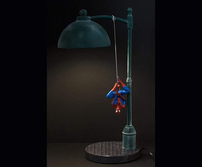 Marvel Spider Man Streetlight LED Mood Light Desk Lamp | Superhero Night Light | 16 Inches
