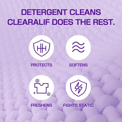 CLEARALIF laundry Fabric Softener Sheets, Lavender Scent, 160 Loads, Eco Friendly, Great For Travel, Apartments, Dorms.