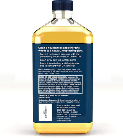 Guardsman Revitalizing Lemon Oil For Wood Furniture - 16 oz (2)