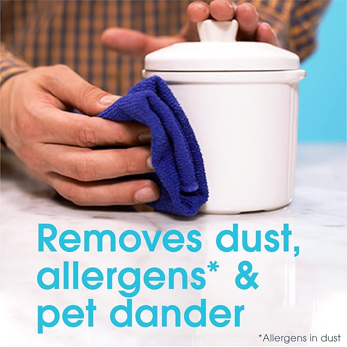 Pledge Dust & Allergen Multisurface Cleaner, Aerosol Spray, Lemon Scent, 9.7oz (Pack of 3)