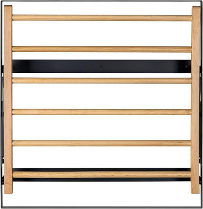 TOMACE Wall Mounted Clothes Drying Rack Laundry Drying Rack Collapsible
