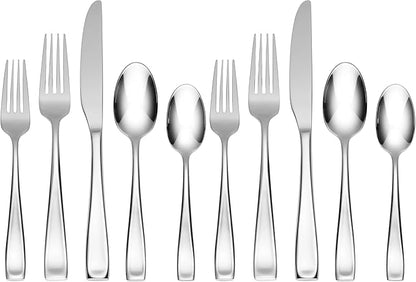 Oneida Moda Flatware Set | Stainless Steel | Service