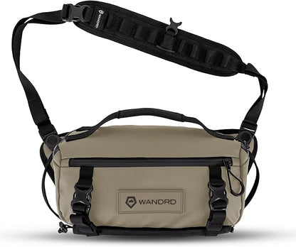 WANDRD ROGUE V1 6L Sling: Compact Camera Sling and Crossbody Bag with Fast Access, 3-Way Carry– Lightweight Everyday Bag Great for Travel, Photography, and Daily Use (Yuma Tan)