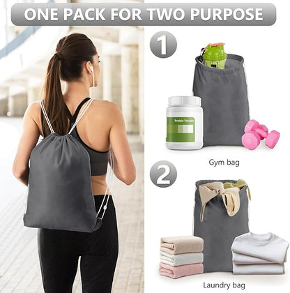 8 Set Packing Cubes for Travel, Gifts for Men,Anti-Tearing Suitcase Organizer for Luggage with Shoe & Hanging Toiletry Bag, OlarHike Vacation Accessories for Cruise, Travel Essentials for Men, Grey