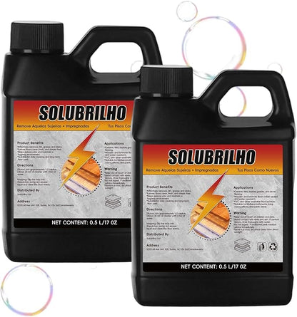 Tile Cleaner, Original Floor Cleaner, Heavy Limpa Pisos, Deep Cleaning Multipurpose Powerful Stain Removing Liquid for Floors, Bathroom Shower, Kitchen (1, 2 PCS)
