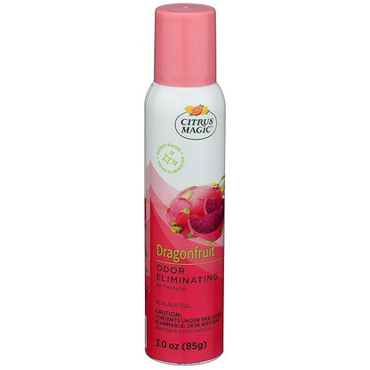 Citrus Magic Odor Eliminating Air Freshener Spray, Dragonfruit, 3-Ounce, Pack of 3
