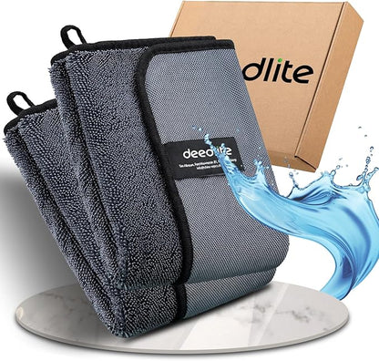 Shiny Bath Wipes Shower Cleaning Cloths, Premium Car Drying Towel | Ultra Absorbent Twisted-Loop Design| Microfiber Towel for Car, Shower Cabin, Household