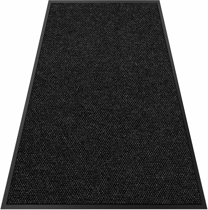 2′ x 30′ Front Door Mat Indoor Outdoor Entrance, Commercial Floor Mat Heavy Duty Dirt Trapper Entryway Doormat, Custom Size Non Slip Rubber Backing Welcome mat, Door Mat for High Traffic Area
