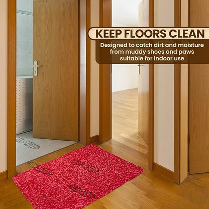 Premium Microfiber Indoor Door Mat – 24"x36" Washable Entry Mat, Non-Slip, Waterproof Backing, Super Absorbent, Low Profile Entryway Doormat for Indoor Entrance