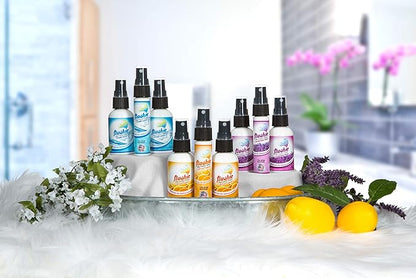 Flushie Pre-Toilet Spray - Travel Size Toilet Deodorizer & Poop Odor Eliminator (Citrus, 1oz 3pack)