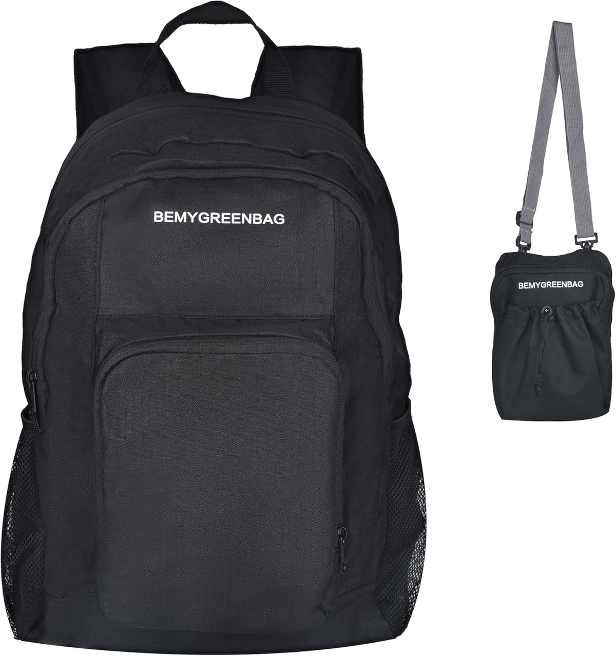 35L Foldable Waterproof Backpack For Outdoor Sports Travel Inside Wet Clothes Compartment Packable For Multiple