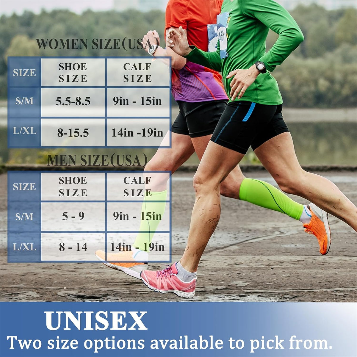 CHARMKING Compression Socks for Women & Men Circulation (3 Pairs) 15-20 mmHg is Best Support for Athletic Running Cycling