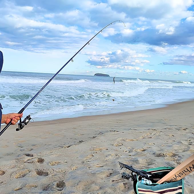 Whistytwig Telescopic Fishing Rod - Versatile Retractable Telescoping Fishing Pole, Collapsible Fishing Rod, Ideal Travel Rod