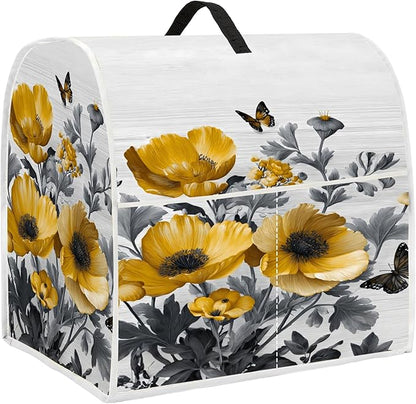 Mixer Dust Cover for 8.5-9.5 Qt Stand Mixer, Cloth Cover with 2 Storage Pockets for Stand Mixer Protective Covers Large for 8.5-9.5 Quart Mixer