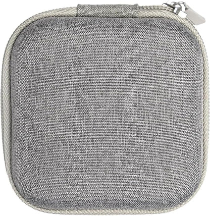 Multi-Functional Eye Drops, Medicine & Travel Accessories Organizer - Hardshell EVA Compact Carry Case - Loops & Mesh Pocket for Daily Pills, Charging Cables & Batteries by Clinical Experts