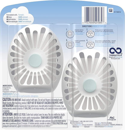 Febreze Small Spaces Air Freshener, Lilac & Violet, 2 Ct