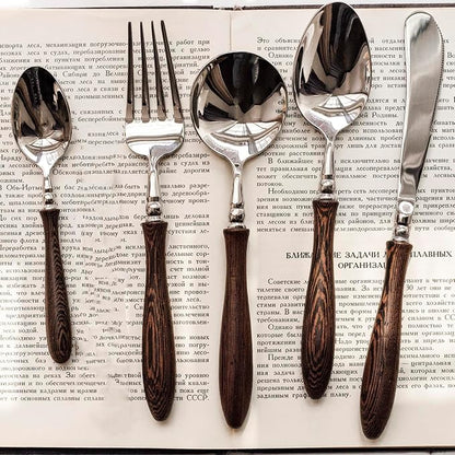 20 Piece Silverware Set Service