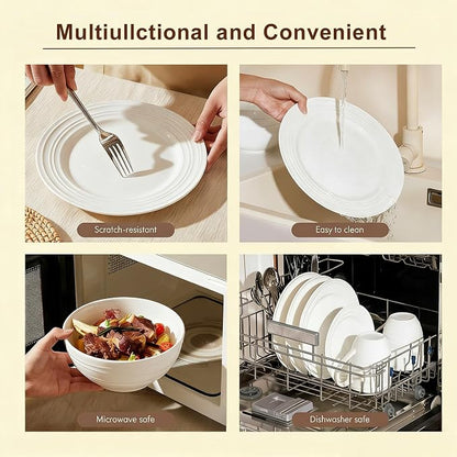 16 Piece Bone China Dinnerware Sets