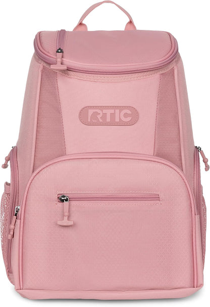 RTIC 15 Can Lightweight Backpack Cooler Soft Insulated Portable Bag for Lunch, Beach, Drink, Beverage, Travel, Camping, Picnic, Car, Hiking,