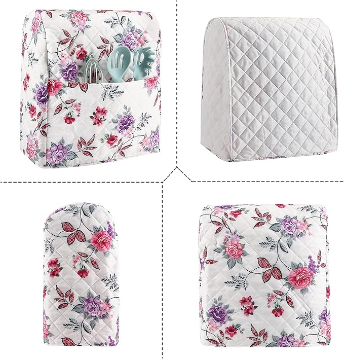 Stand Mixer Cover,Kitchen Mixer Cover Compatible With 5-8 Quart Kitchenaid Hamilton Mixers,Pioneer Woman Kitchen Aid Covers for Stand Mixer,Pioneer Women Kitchen Aid Mixer Assecories