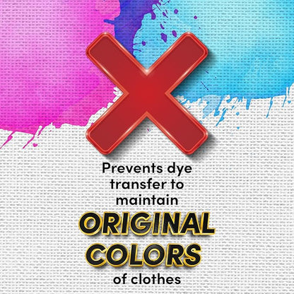 Zero Trace Color Catchers for Laundry - Protects Clothes with Color Dye Catcher,Run Remover, Color Grabbing and Color Bleed Remover for Clothes - 140 Sheets