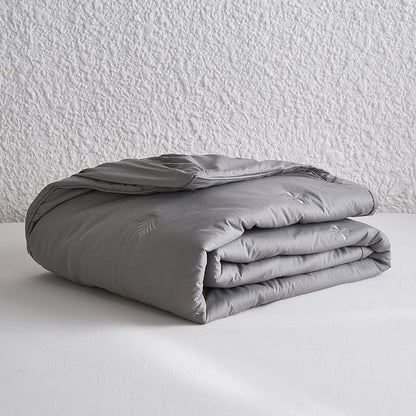 Simple&Opulence Cooling Quilted Mattress Pad – Fitted Sheet Mattress Protector Cover with Elastic Corners, Soft & Breathable, 16 Inch Deep Pocket (Dark Grey,Queen)