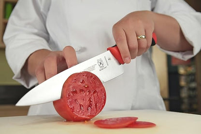 Mercer Culinary M22608RD Millennia Colors Chef's Knife, 8 Inch, Red
