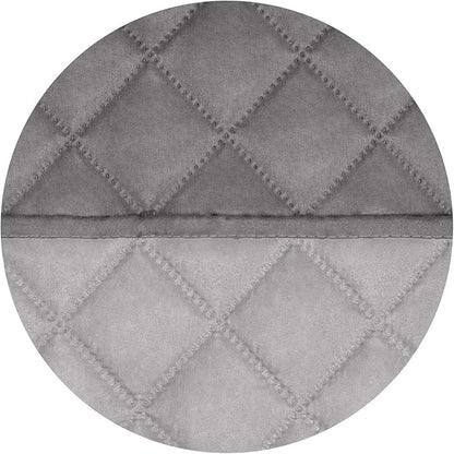 PureFit Reversible Quilted Sofa Cover, Water Resistant Slipcover Furniture Protector, Washable Couch Cover with Non Slip and Elastic Straps for Kids, Dogs, Pets (XX Large, Gray/Light Gray)