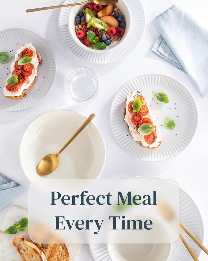 12 Piece Stoneware Dinnerware Set