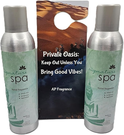 AP Fragrance Belfair Oaks Spa X 2 - Room Fragrance Air Freshener Spray - Concentrated Deodorizer for Home, Car