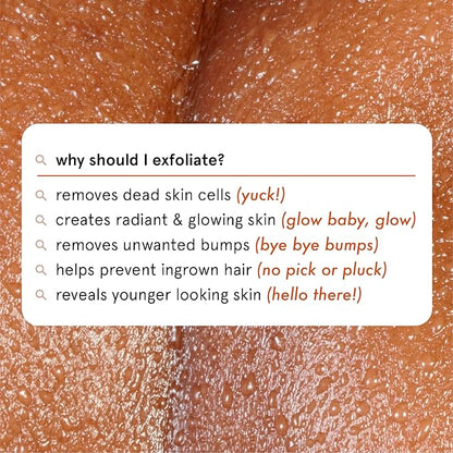Cleanlogic Bath and Body Exfoliating Body Scrubber, Small Exfoliator Tool for Smooth and Softer Skin, Daily Skincare Routine, Assorted Colors, 3 Count Value Pack