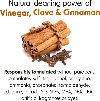 Wipex Table Bussers - Natural Table & Counter Turnover Cleaning Wipes with Vinegar, Propolis, Clove and Cinnamon Oil, 400 Count (4 Buckets, 1600 Wipes)