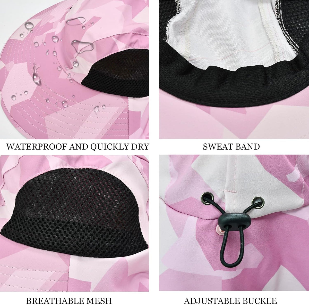 Sun Hat for Men Women with Neck Flap,UPF 50+ UV Protective Hiking Fishing Hats,Wide Brim Sun Hat for Women&Men