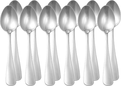 Amazon Basics Stainless Steel Dishwasher Safe Dinner Spoons