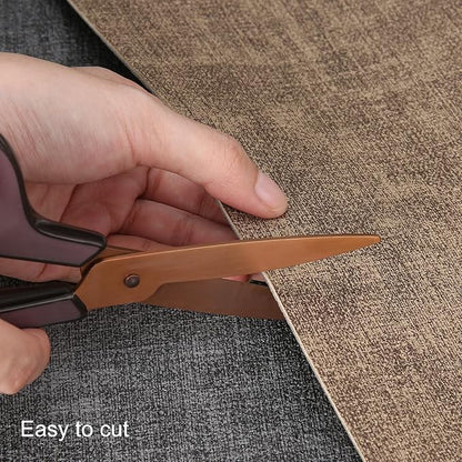 Table Runners 55 Inches Long, Dual-Sided Faux Leather Farmhouse Table Runner Waterproof Heatproof Non-Slip for Living Room Party Home Decor Holiday Decorations(Gray Brown, 15 x 55 Inch)
