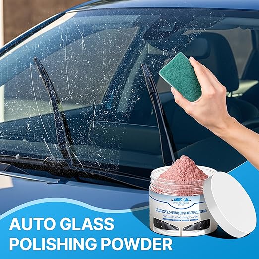 4.94 oz (140 g) Cerium Oxide Glass Polishing – Premium Windshield Glass Scratch Remover Powder 85% TREO, 3.5 Micron – IdealGlass Polishing Compound for AutoGlass, Side Windows, Mirrors – DIY or Pro