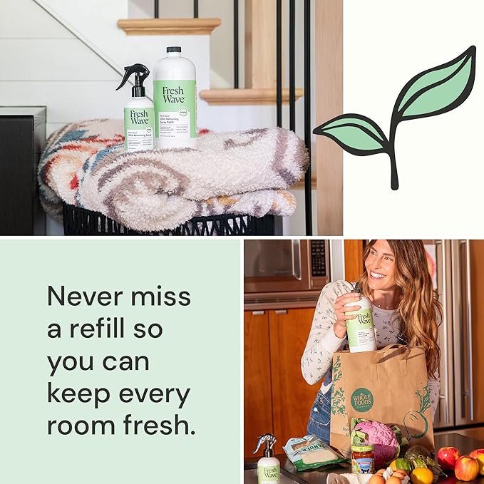 Fresh Wave Original Scent Odor Eliminator Spray & Air Freshener Refill, 32 fl. oz.